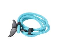 CONGARTENO Bracelet Couple et Ajustable Fil Milanais avec Design Queue de Baleine pour Femme Idée et