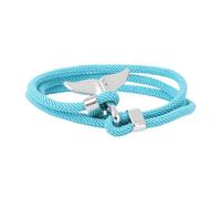 CONGARTENO Bracelet Couple Marin Cordon avec Ancre et Queue de Baleine Bracelet Mode Unisexe Anniversaire et Saint Valentin