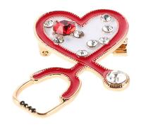 CONGARTENO Broche de Cœur pour Femmes Épingle de et Décorative pour Vêtements et Sacs à Style Unique et