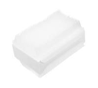 CONGARTENO Brosse Tactile Double Face pour Bébé en Éponge Blanche Brosse Sensorielle Stimulante Poils Doux Bain Bébé Entraînement Sensoriel Autisme
