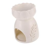 CONGARTENO Brûleur Céramique pour Huiles Essentielles et Fondants Parfumés Porte-Bougie Chauffe-Parfum Décoratif pour Maison Bureau Chambre