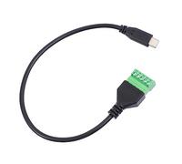 CONGARTENO Câble USB-c à Broches à Vis Rallonge Adaptateur De Transfert Et Chargeur Stable avec Connecteur Terminal Mâle Type c