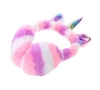 CONGARTENO Cache-oreilles Hiver Peluche Motif Licorne Adorable Pour Extérieur Confortable Et Pliable Protège Des Gelures