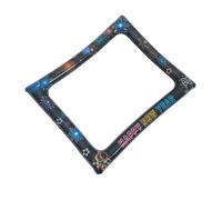 CONGARTENO Cadre Photo Gonflable Nouvel an Fluorescent pour Selfie Accessoires Festifs pour Fête et Souvenirs Amusants