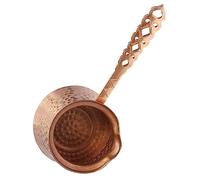 CONGARTENO Cafetière Turque Rétro Cuivré Multi Résistante Chaleur Adaptée Plaques Induction pour Préparer Café et Boissons Chaudes