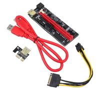 CONGARTENO Carte Graphique Externe Pcie Gpu pour Ordinateur Portable, Extension Pci-e 1x vers 16x, Connecteur Noir Métalci, Solution Minage Et Gaming, Compatibilité Pc Portable, Haute Performance