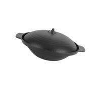 CONGARTENO Casserole Fonte pour Cuisson Braisée et Résistance Ustensile de Cuisine Ergonomique pour Mijotés Maison Cadeau pour
