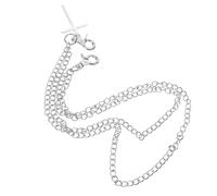 CONGARTENO Chaîne de Pantalon Punk Unisexe en Métal Multi-Couches avec Pendentif Croix Accessoire de Taille pour Jeans et Festivals Style Hip-Hop Gothique Robuste