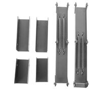 CONGARTENO Charnières à Ressort Pliantes pour Table Pliante Kit 6 Pièces en Acier Robuste Fixation Invisible pour Pied de Meuble Pliable Accessoire Industriel pour Quincaillerie