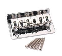 CONGARTENO Chevalet Métal Cordes pour Guitare et Ukulélé Pont de Selle Précis et Pré Percé Remplacement Instrument Musical Facile à Monter