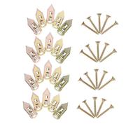 CONGARTENO Cheville Métallique Auto-perceuse pour Cloisons Sèches Vis Ancrage à Expansion Stabilité Renforcée Installation Facile pour Plaques de Plâtre et Plafond