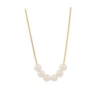 CONGARTENO Collier Imitation Élégant Pour Femme Design Simple Et Unique Collier Ras Du Cou Alliage Doré Bijoux De Simulation Pour Filles Et Cadeaux