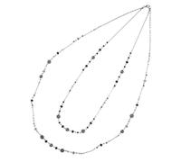 CONGARTENO Collier Statement Pour Femme Bijoux Fantaisie Colliers Pour Femme Bijoux De Perles Longue Chaîne De Perles À Longue