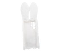 CONGARTENO Coque Smartphone Ultra Douce TPU et Peluche Chauffante Hiver Protection Élégante Forme de Lapin pour Confortable et Décoratif pour Femmes et Étudiants