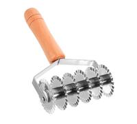 CONGARTENO Coupe Pâte Manuel Acier Inoxydable avec Manche Outil de Découpe pour Pâte et Raviolis Découpeur à Treillis Pratique et Facile à Utiliser
