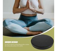 CONGARTENO Coussin Rond pour Siège de Chaise Cuir et Mousse Galette Assise Épaisse Remplaçant Tabouret et Coussin de Sol Polyvalent Confortable et Adapté Aux Chaises et Tabourets