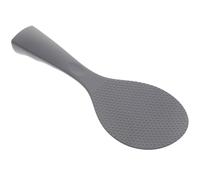 CONGARTENO Cuillère à Riz en Silicone Antiadhésive Grise Louche de Cuisson Compacte et Pratique Spatule Verticale pour Servir le Riz Cuisine et Restauration Professionnelle