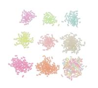 CONGARTENO Décorations Soi-même En Pâte Polymère Phosphorescente 9 Couleurs, Breloques Multifonctions Pour Coque De Téléphone, Accessoires Créatifs Légers Et Colorés Pour Loisirs Créatifs