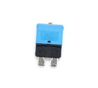 CONGARTENO Disjoncteur Dc Réarmable Manuel Fusible à Lame pour Véhicules et Bateaux Protection Surcharge sur Circuit Basse Tension Terminal Alliage Étamé Code Couleur Ampérage