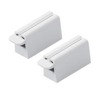 CONGARTENO Distributeur de Dentifrice Mural sans Perçage Presse Tube Pratique et Résistant Support pour Tubes Gel Blanches