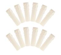 CONGARTENO Douilles de Bougie Plastique Forme Larme 20 Pièces 25X10Cm Légères Étanches pour Lustres Cristal Ambiance Romantique