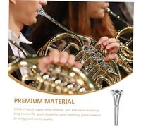 CONGARTENO Embouchure d'instrument Alliage de Cuivre Embout de Remplacement pour French Horn Accessoire Musical Confortable et Facile à Installer pour Concerts et Événements