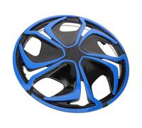 CONGARTENO Enjoliveurs de Roue 14 Pouces Polypropylène Bleu Noir, Cache-moyeux pour Voiture, Accessoire Décoratif Résistant, Adapté Usage Quotidien et Saisonnier Voiture
