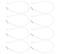 CONGARTENO Ensemble de 8 Tuyaux de Remplacement pour Hydropulseur Dentaire 81 Cm, Tubes D'irrigation Buccale Compatibles, Accessoires pour Hygiène Bucco-dentaire à Domicile Voyage