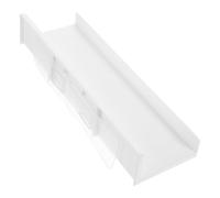 CONGARTENO Étagère Murale Flottante Rustique pour Cadres Photo Support Mural Polyvalent pour Salon Chambre Cuisine Étagère de Rangement Intégrée en Bois Naturel Décorations Murales Pratiques