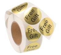 CONGARTENO Étiquettes Autocollantes de Remerciement Client Rondes 500 Pcs Rouleau Autocollants Adhésifs pour Petites Entreprises Décoration Présents et Emballage Autocollants Résistants