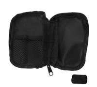 CONGARTENO Étui de Rangement Portable pour Lecteur de Glycémie Rechargeable Compacte et Résistante pour Appareil Mesurer Glycémie et Diabète Protection avec Fermeture Zippée
