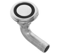 CONGARTENO Évent de Réservoir Marin en Acier Inoxydable 316 Orifice de Ventilation 3/4 Pouces Sortie D’Évent Coudée à 90° pour Réservoir D’Essence de Bateau Équipement de Yacht Système