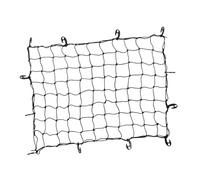 CONGARTENO Filet de Chargement Voiture Élastique 120x90 Cm en Caoutchouc Noir, Organisateur de Rangement Toit et Remorque, Accessoire Utilitaire pour Transport Extérieur