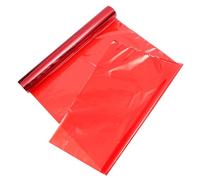 CONGARTENO Film d'Emballage Cellophane Rouge 40 CM Large Rouleau Opp Alimentaire pour Emballage de Fleurs Papier Décoratif pour Présents et Loisirs Créatifs Emballage Fleuriste Polyvalent