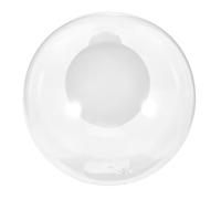 CONGARTENO Globe Verre Transparent Abat-jour pour Plafonnier Remplace Abat-jour Suspendu Design Élégant pour Éclairage Salon Chambre Cuisine