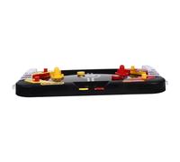 CONGARTENO Jeu de Hockey Table Mini pour Joueurs Table de Hockey et Amusante Éducatif Garçon Fille Noir Jeu de Société Compétitif et Ludique