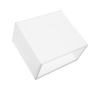CONGARTENO Jour L'usure en Blanc à Tissu Abat Rectangulaire Résistant ou et Polyvalent Lampe Style Simple et Délicat pour de Chevet en Chambre Hôtel