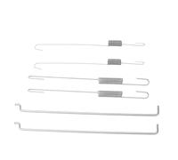 CONGARTENO Kit 2 Ressorts De Rappel Accélérateur Générateur Essence, Ressort Régulateur De Vitesse En Fer, Tiges De Liaison Compatibles Carburateur, Pièces De Rechange Moteur, Usage Professionnel