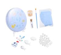 CONGARTENO Kit de Moulage D'empreintes de Bébé en Boue Surface Lisse pour Souvenir de Main et Pied, Cadeau pour Nouveau-né et Transport Facile