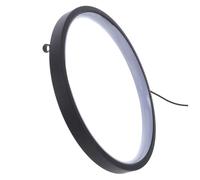 CONGARTENO LED Light Ring Backflow Incense Holder with Waterfall Fountain Color Changing USB Zen Garden Decor for Living Table and Office Tabletop Decoration
