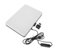 CONGARTENO LED Panel Light Portable for Video Recording with Adjustable Brightness and Color Temperature Energy-efficient Streaming Light for Photography and Content Creators