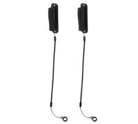 CONGARTENO Lot 2 Fixations Stylet Tactile Anneau Silicone Antidérapant et Cordon Rétractable à Ressort pour Utilisation en Réunion Compatible Stylo Bille et Crayon