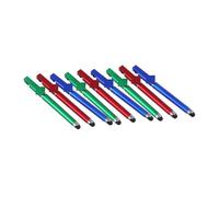 CONGARTENO Lot de 10 Stylets pour Écran Tactile en Plastique Écriture Précise et Positionnement Exact, Crayon Tactile Portable pour Smartphone et Tablette Couleur Aléatoire