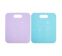 CONGARTENO Lot de 2 Planches à Linge en Plastique Outils de Pliage Portables pour Chemises et Pulls Planches de Rangement Ménager Peu Encombrantes Couleurs Bleu Clair et Violet Pliage