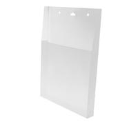 CONGARTENO Lot De 2 Porte-Documents Muraux Vertical 24x33x3 Cm en PP Robuste, Organisateur De Dossiers Mural Suspendu, Rangement Pratique pour Bureau, École Et Salle De Réunion