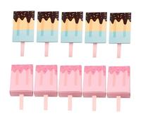 CONGARTENO Lot de 20 Boîtes d'Emballage à Tiroirs en Papier, Boîtes Créatives de Glace, Couleurs Bleue et Rose, pour Bonbons de Mariage et Présents de Fête, Étuis Pratiques et Décoratifs