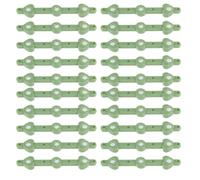 CONGARTENO Lot de 20 Paires de Broches Magnétiques pour Ornement Petit Format Fixateur Magnétique pour Boutonnière DIY Aimants pour Broche Mariage Couleur Argenté Accessoires pour