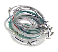 CONGARTENO Lot de 21 Cordes de Remplacement en Nylon pour Guzheng 163 CM Cordes D’Entraînement pour Débutants Pièces Détachées pour Cithare Chinoise Pratique Musicale et Apprentissage