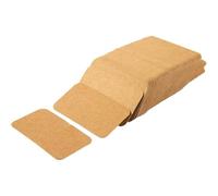 CONGARTENO Lot de 300 Cartes Vierges en Papier Kraft 100% Naturel, Format Petit, pour Fiches de Vocabulaire et Notes Scolaires, Cartes de Mémo Créatives pour Bureau, École et Loisirs