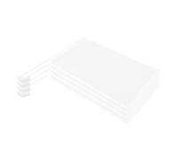 CONGARTENO Lot de 4 Drapeaux Blancs pour Voiture 30x45 Cm avec Mâts 43 Cm, Drapeaux de Sécurité Automobile à Agiter la Main, Décorations DIY pour Événements Sportifs et Extérieurs